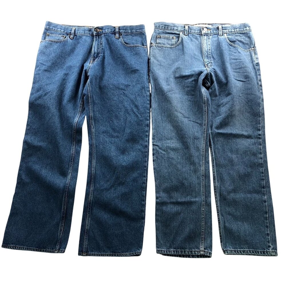 Big Mac Arizona Mens Jeans Size 36x30 Lot Of Two Blue Denim Classic Straight Leg